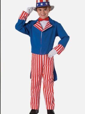 Rubie's Kids Patriotic Tailcoat Costume - Blue, Red, White
